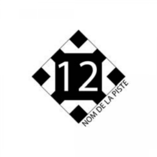 Panneau losange Sticker VTT Elite LOS-STI-236